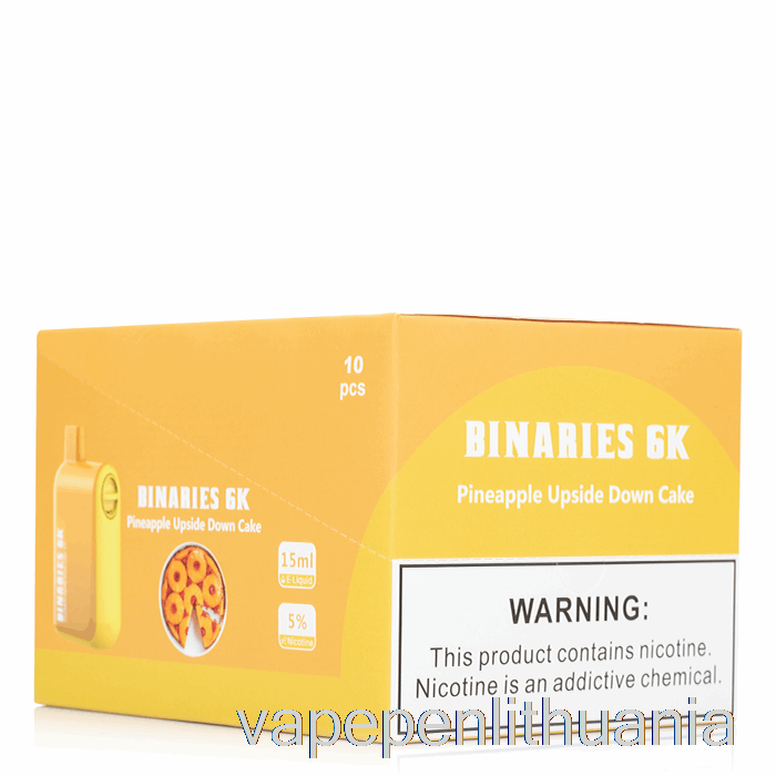 [10 Pakuočių] Horizon Dvejetainiai 6k 6000 Vienkartinis Vape Skystis